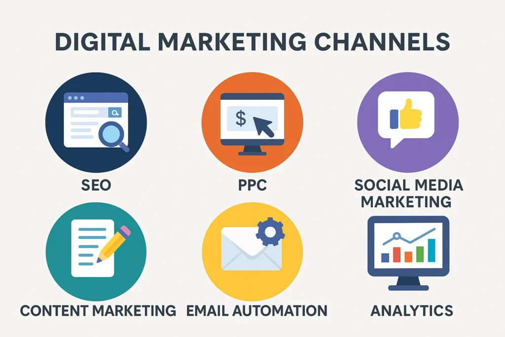 types of digital marketing