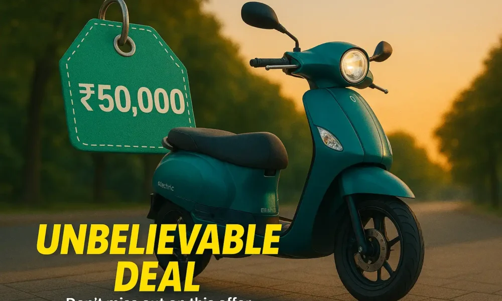 Electric Scooter Under 50000